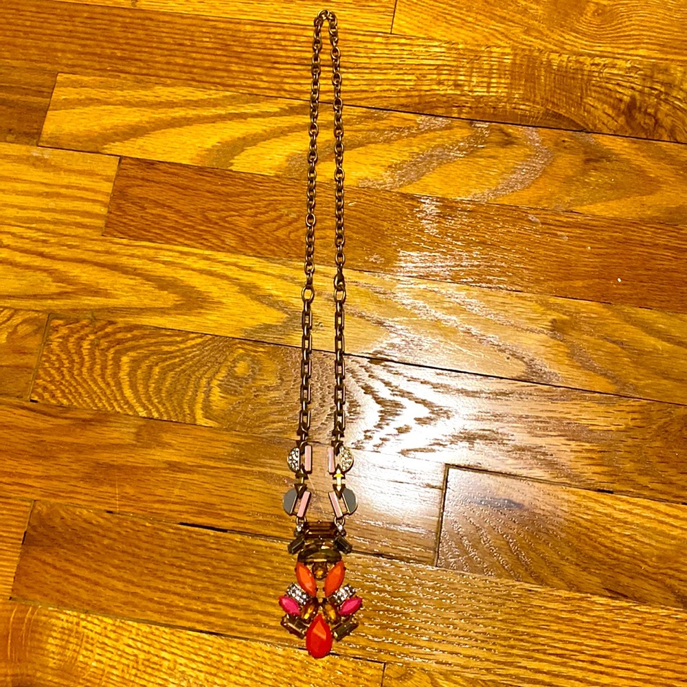 Adjustable long and short necklace